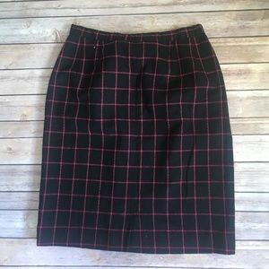 Vintage Pendleton Skirt Wool with pockets